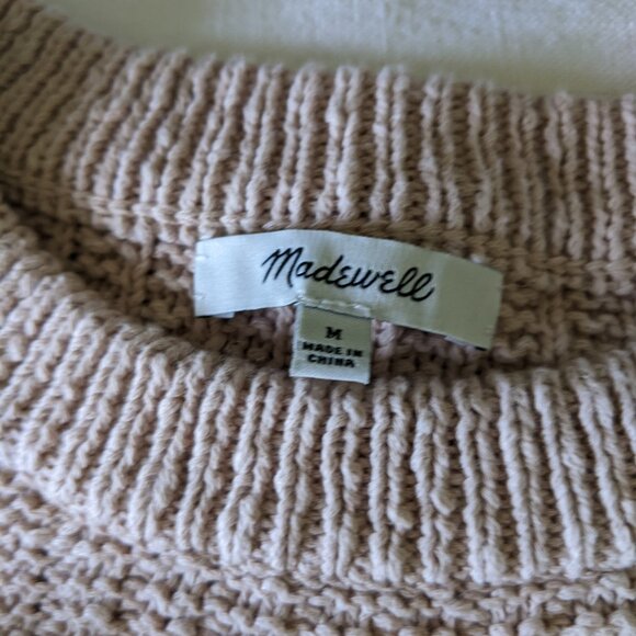 NWOT Madewell bobble sweater Avalon pink - Picture 3 of 4